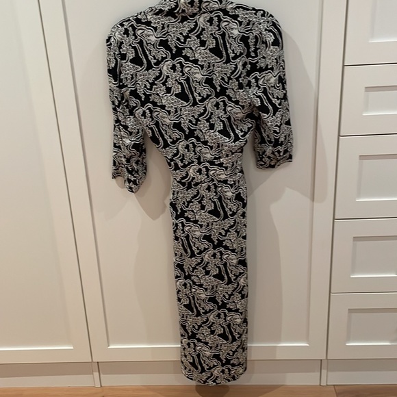 Ba&sh Wrap Front Dress Sz 1 - Picture 7 of 9